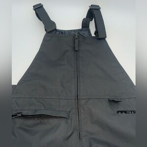 Arctix Snow Bib Overalls Youth Medium Charcoal Insulated Ski 5K Snowboard Pants